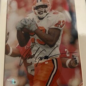 Clemson Football player #23 signed